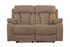 Modern beige fabric sofa by Jade, 40 inches in length, showcasing plush cushions and contemporary furniture design.