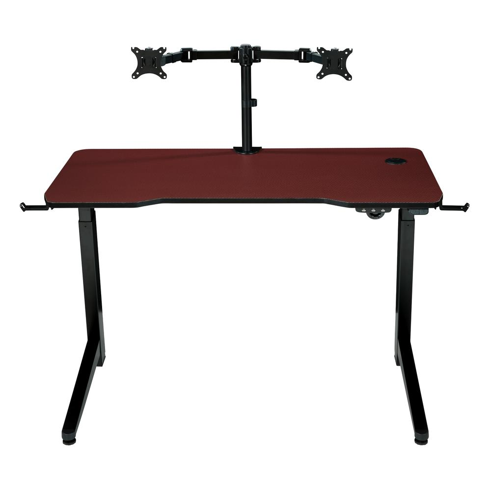 Start2Finish Arena 1337 Battlestation gaming desk showing a sleek, modern gaming furniture setup with a spacious surface.