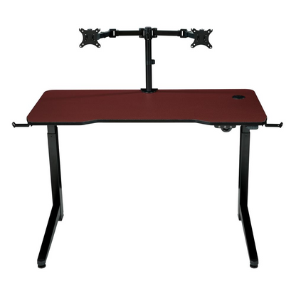 Start2Finish Arena 1337 Battlestation gaming desk showing a sleek, modern gaming furniture setup with a spacious surface.