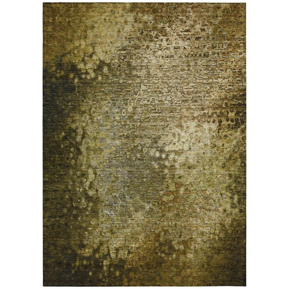 Start2Finish Chantille ACN565 brown 9x12 rug featuring soft, woven fabric with intricate pattern for elegant room decor.