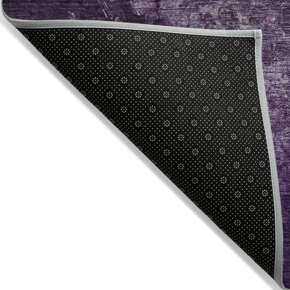 Start2Finish Chantille ACN565 purple 8x10 rug with intricate pattern, soft texture, and vibrant color for living room decor.