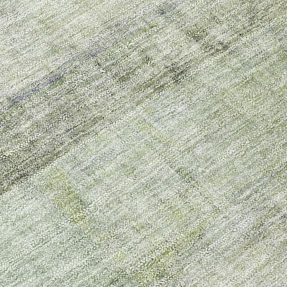 Green Chantille ACN568 8x8 rug by Start2Finish with soft, textured fabric and intricate pattern on a neutral background.
