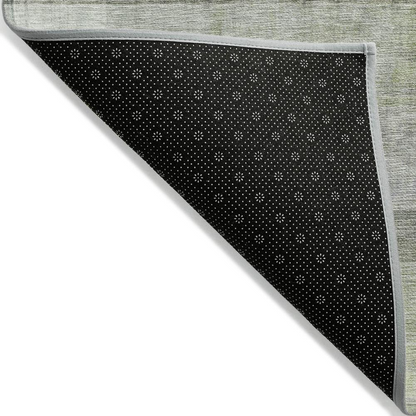 Start2Finish Chantille ACN568 green 9x12 rug with intricate pattern and soft texture, ideal for living room or bedroom decor.