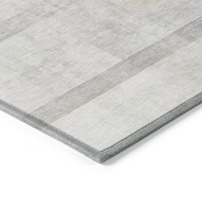 Start2Finish Chantille ACN568 brown 10x14 rug with intricate pattern, plush texture, and soft pile on a neutral background.