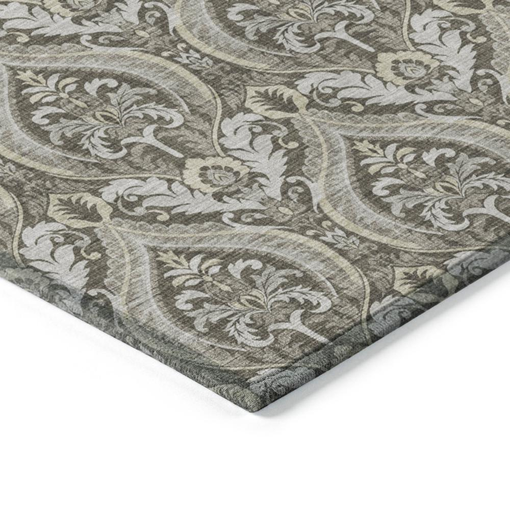Start2Finish Chantille ACN572 brown 10x14 rug with intricate pattern, soft texture, and plush pile for living room or bedroom decor.
