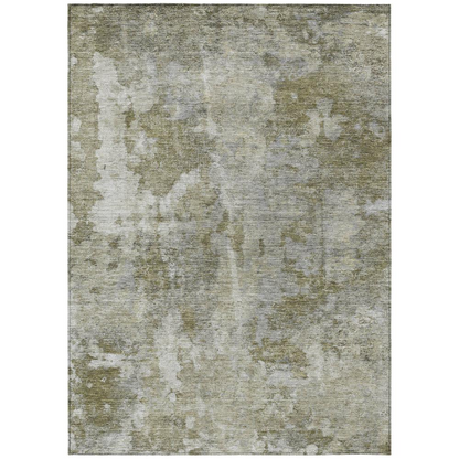 Start2Finish Chantille ACN573 brown 8x10 rug with intricate pattern and plush texture, suitable for living room or bedroom decor.