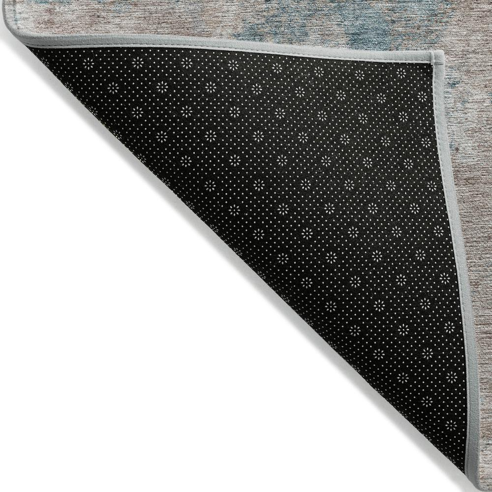Start2Finish Chantille ACN573 teal 8x10 rug with plush, textured fabric, ideal for living rooms or bedrooms.