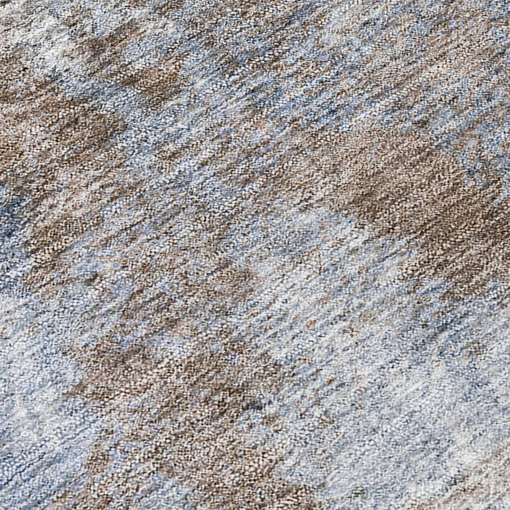 Start2Finish Chantille ACN573 brown 10x14 rug with intricate pattern, soft fibers, and a plush texture for stylish home decor.