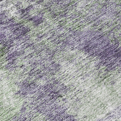 Start2Finish Chantille ACN573 purple 9x12 rug with intricate patterns and soft texture, ideal for adding elegance to living spaces.