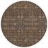 Start2Finish Chantille ACN574 Brown 8x8 rug with plush texture and intricate pattern for stylish home decor.