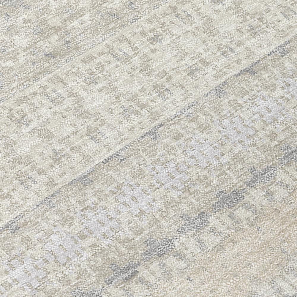 Start2Finish Chantille ACN576 ivory rug, 8x10 feet, soft textured area rug with intricate pattern and durable construction.