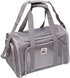 Grey Start2Finish airline approved pet carrier bag, 20-inch size, with mesh panels and zippered openings for pet travel.