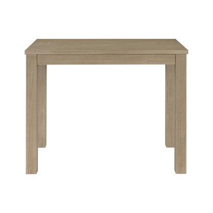 Start2Finish Tiburon 36-inch high dining table with a sleek wooden surface and modern design for contemporary dining spaces.