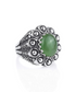 Filigree Art Serpentine gemstone women&