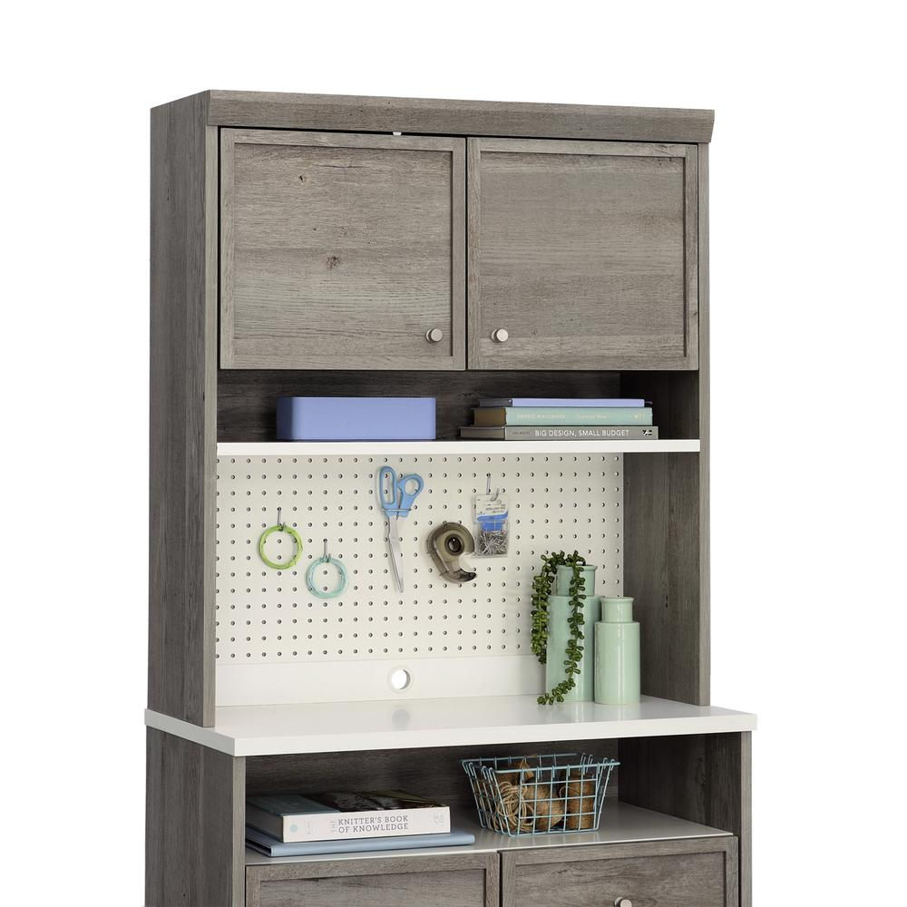 Start2Finish Craft Pro Series storage unit in Mystic Oak finish with compartments for craft and hobby organization.