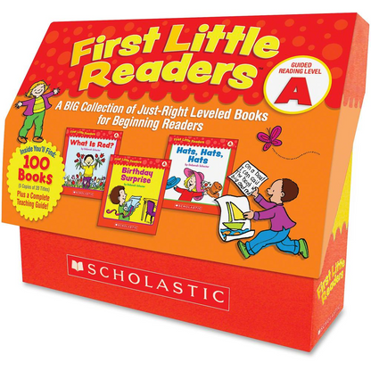 Start2Finish Scholastic Level A Little Readers book set by Deborah Schecter for preschool to grade 2 English learners, printed books.