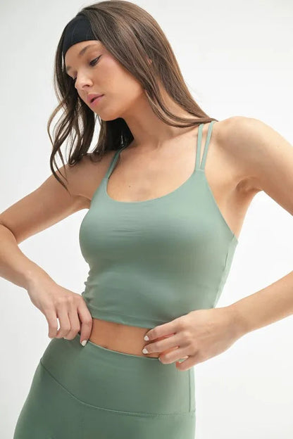 Jade Icarus Mono B Venice Cloud Light Crisscross sports bra for women, featuring a stylish cloud pattern and crisscross back design.