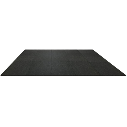 Start2Finish VEVOR EVA foam interlocking floor mats, 24x24 inches, thickened puzzle rubber tiles for gym, workout, and fitness flooring.