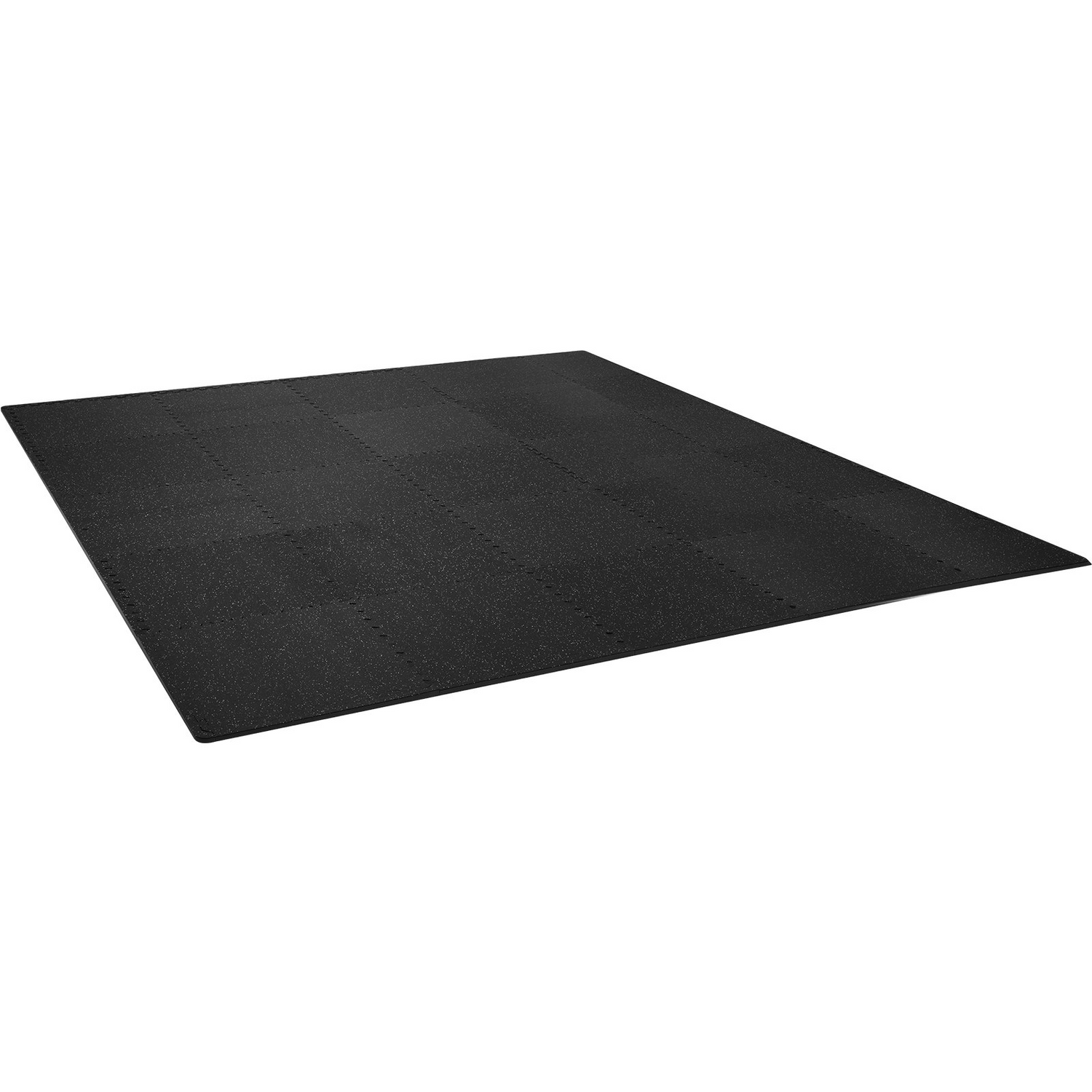 Start2Finish VEVOR EVA foam interlocking puzzle mats, 24x24 inches, 0.56-inch thick, heavy-duty exercise flooring for gym or home.