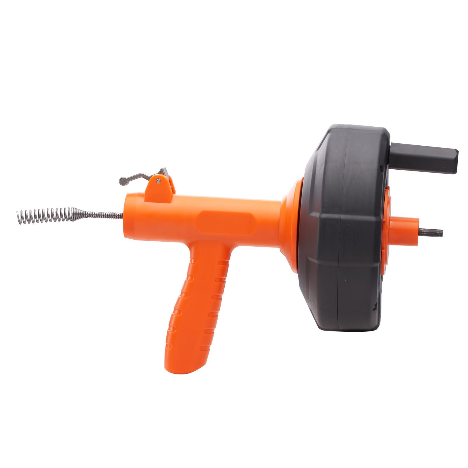 Start2Finish VEVOR 25Ft drain auger plumbing snake with drill attachment, protective hose, gloves, and flexible cable for clogged sinks