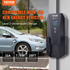 Start2Finish VEVOR Level 2 portable EV charger with 32 Amp 240V, 28 ft cable, NEMA 14-50P plug, for SAE J1772 electric vehicles.