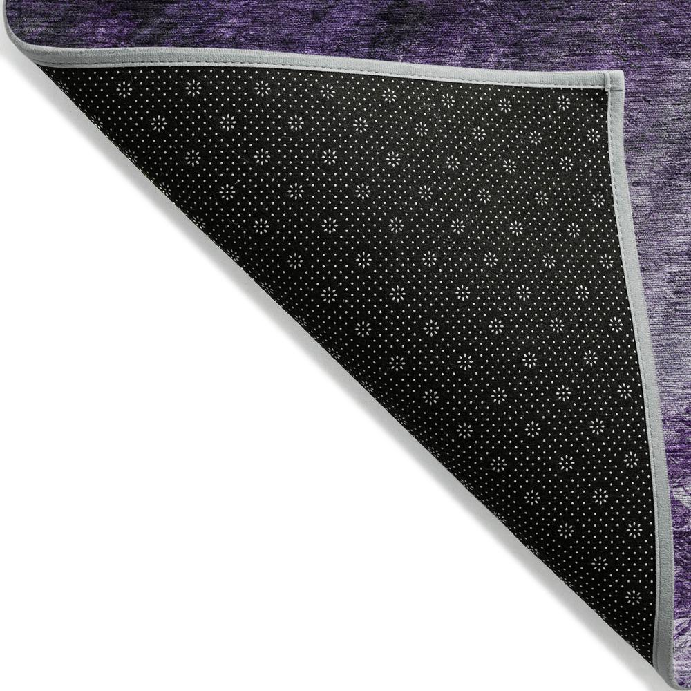 Start2Finish Chantille ACN590 purple 9x12 rug with intricate woven pattern and plush texture, suitable for living room or bedroom decor.