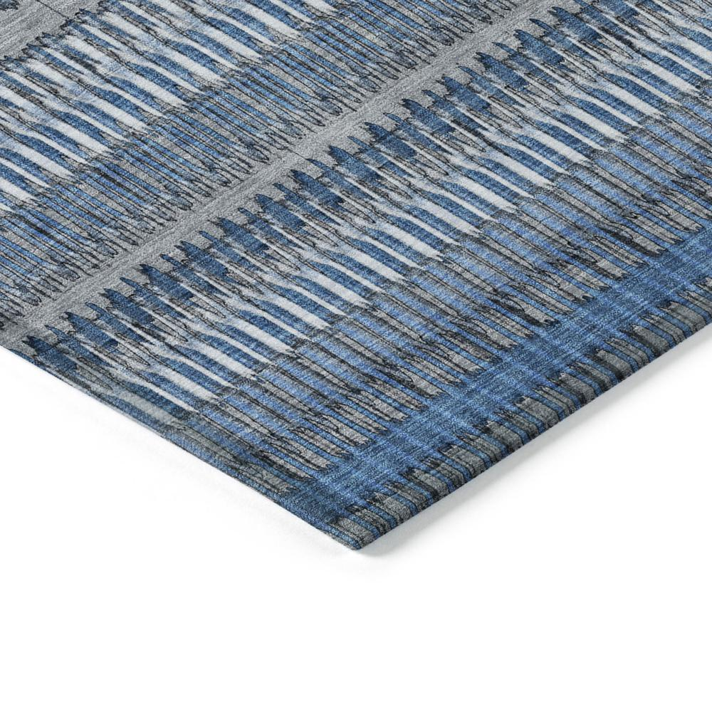 Start2Finish Chantille ACN589 blue 9x12 rug with intricate pattern, soft texture, and decorative design for living room or bedroom decor.