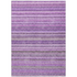 Start2Finish Chantille ACN598 purple 8x10 rug with intricate pattern, soft texture, and vibrant color suitable for living rooms or bedrooms.