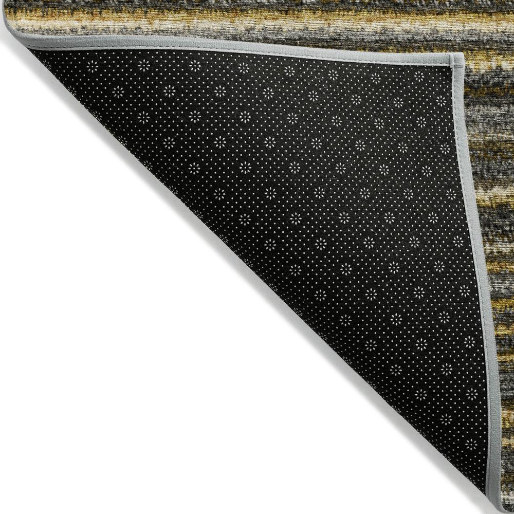 Start2Finish Chantille ACN598 gold 10x14 rug with intricate pattern and plush texture, ideal for living room or bedroom decor.