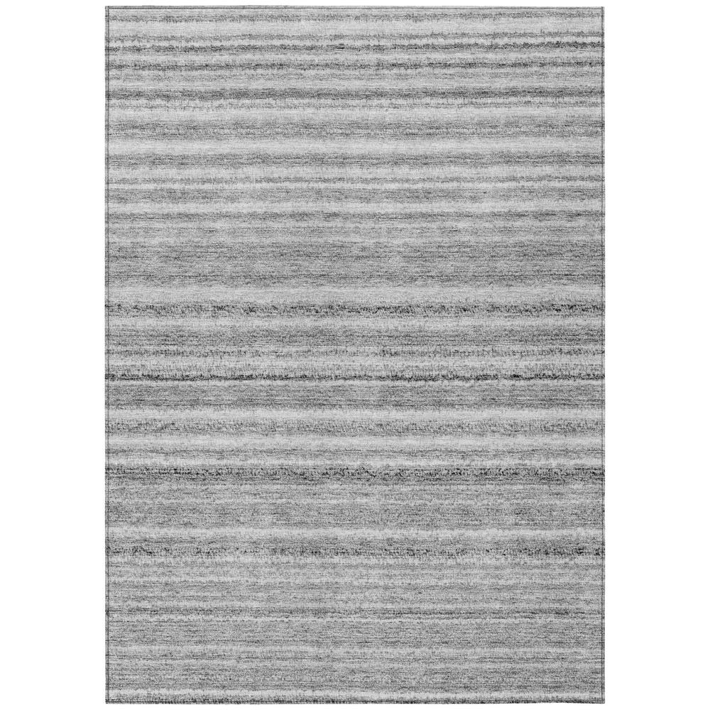 Gray Chantille ACN598 5x7.6 rug by Start2Finish with intricate patterns and soft texture, perfect for living room or bedroom decor.