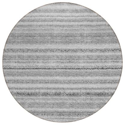 Start2Finish Chantille ACN598 gray 8x8 rug with plush texture, detailed pattern, and soft fibers suitable for modern living spaces.