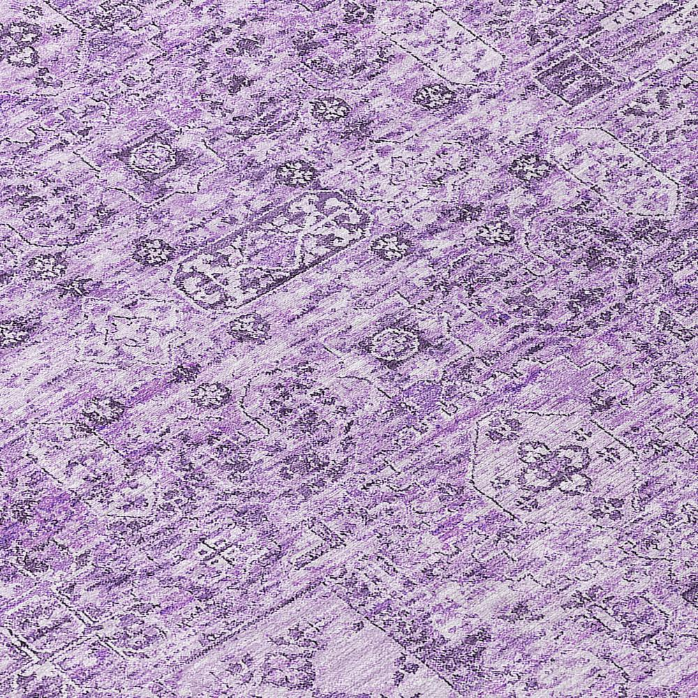 Start2Finish Chantille ACN611 purple 5x7.6 rug with intricate patterns and soft texture, ideal for living room or bedroom decor.