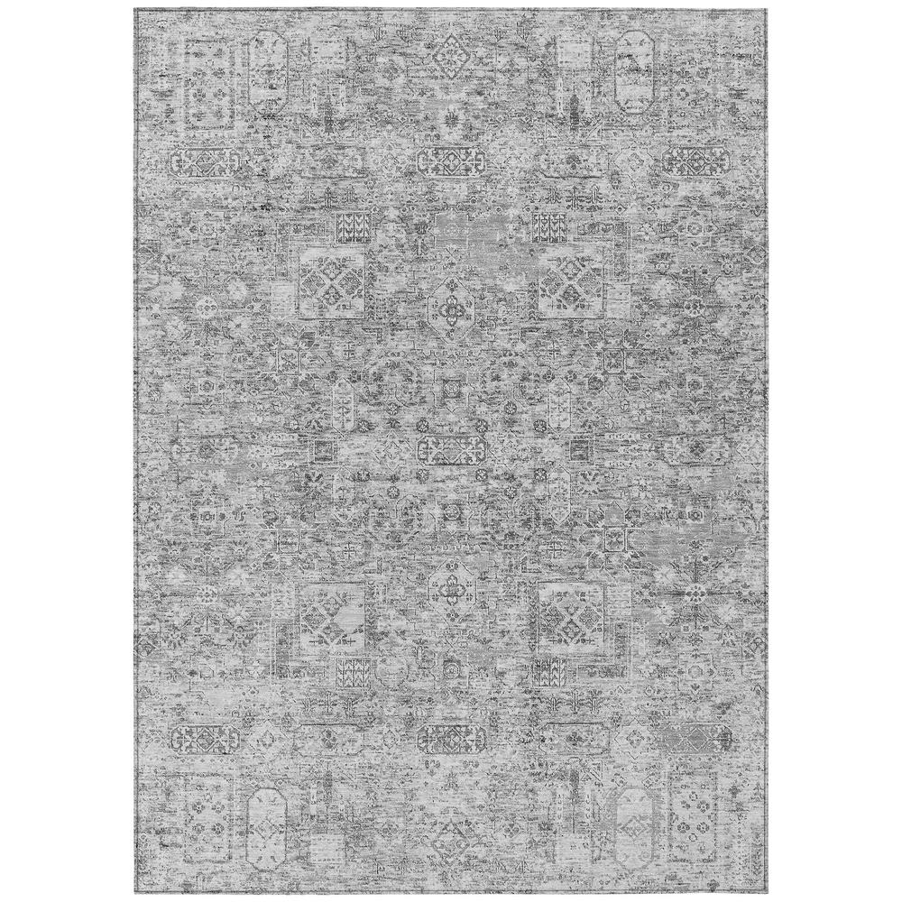 Gray Chantille ACN611 9x12 rug by Start2Finish featuring a textured pattern and soft pile on a neutral background.