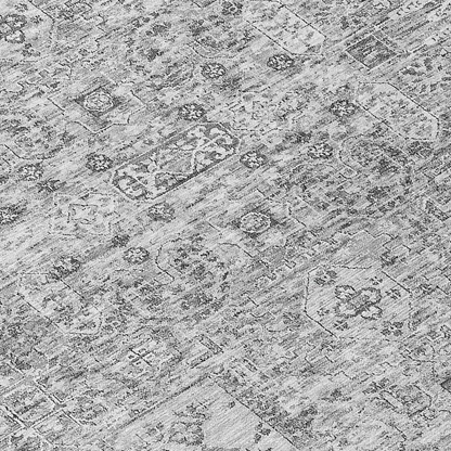 Gray Chantille ACN611 9x12 rug by Start2Finish featuring intricate patterns and soft texture for elegant interior decor.