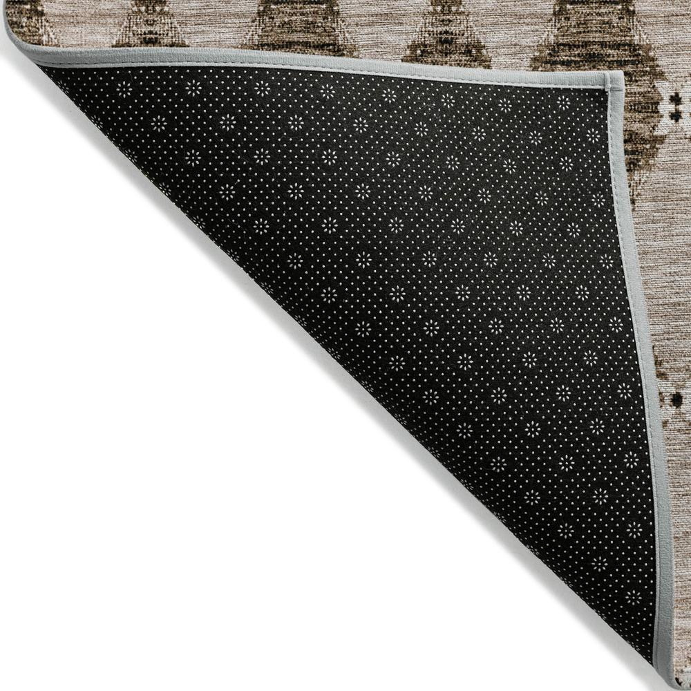 Start2Finish Chantille ACN610 brown 8x10 rug with intricate pattern, soft texture, and decorative design for living room or bedroom.