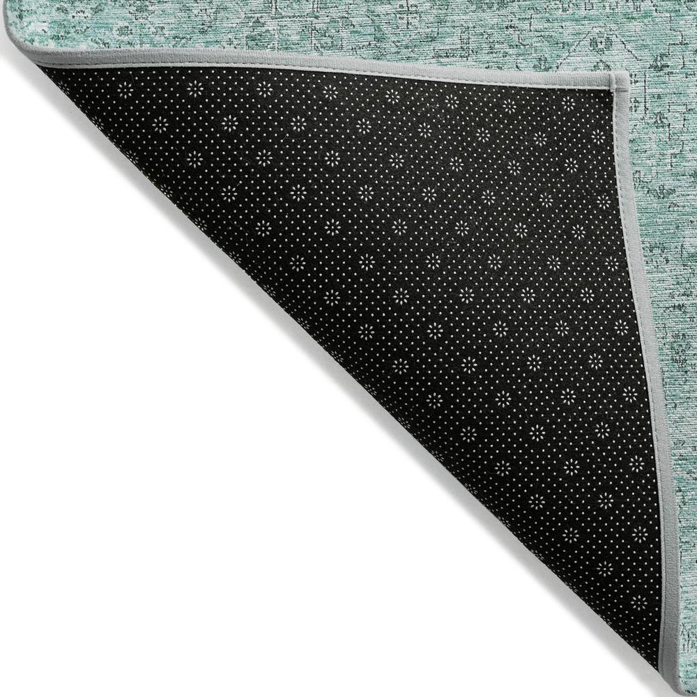 Start2Finish Chantille ACN611 teal 8x10 rug with intricate pattern and soft texture, ideal for living rooms or bedrooms.