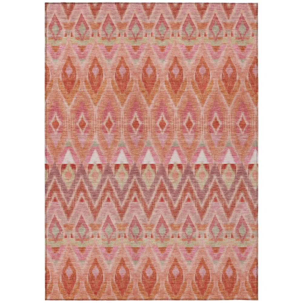 Start2Finish Chantille ACN617 pink 9x12 rug with intricate pattern, soft texture, and vibrant color for stylish home decor.
