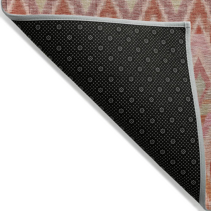 Start2Finish Chantille ACN617 pink 9x12 rug with soft, plush texture and elegant design, perfect for living rooms or bedrooms.