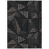 Black Chantille ACN618 10x14 rug by Start2Finish featuring intricate patterns and plush texture on a neutral floor.