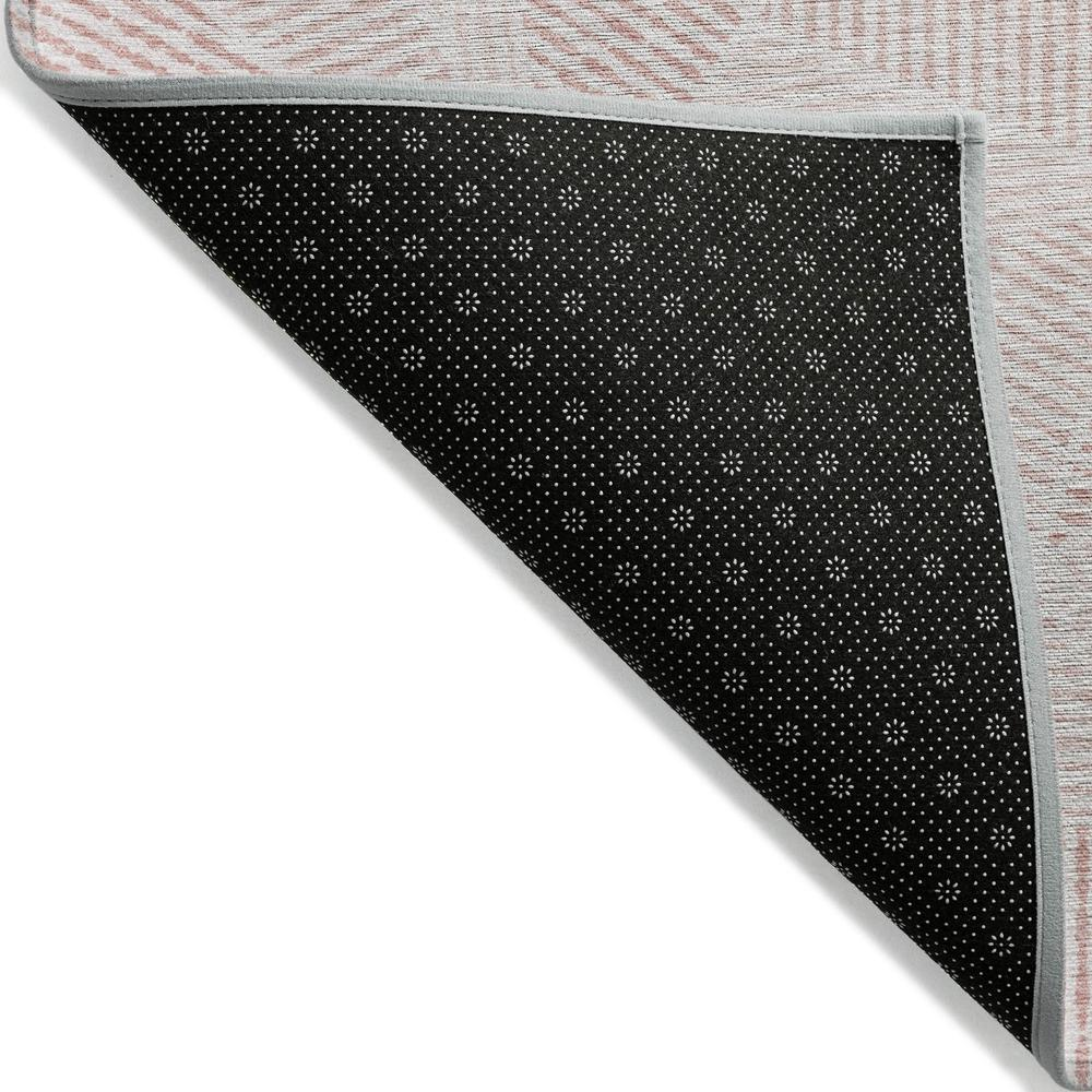 Pink Chantille ACN618 9x12 rug with intricate patterns, displayed on a neutral background showcasing its plush texture and detailed design.