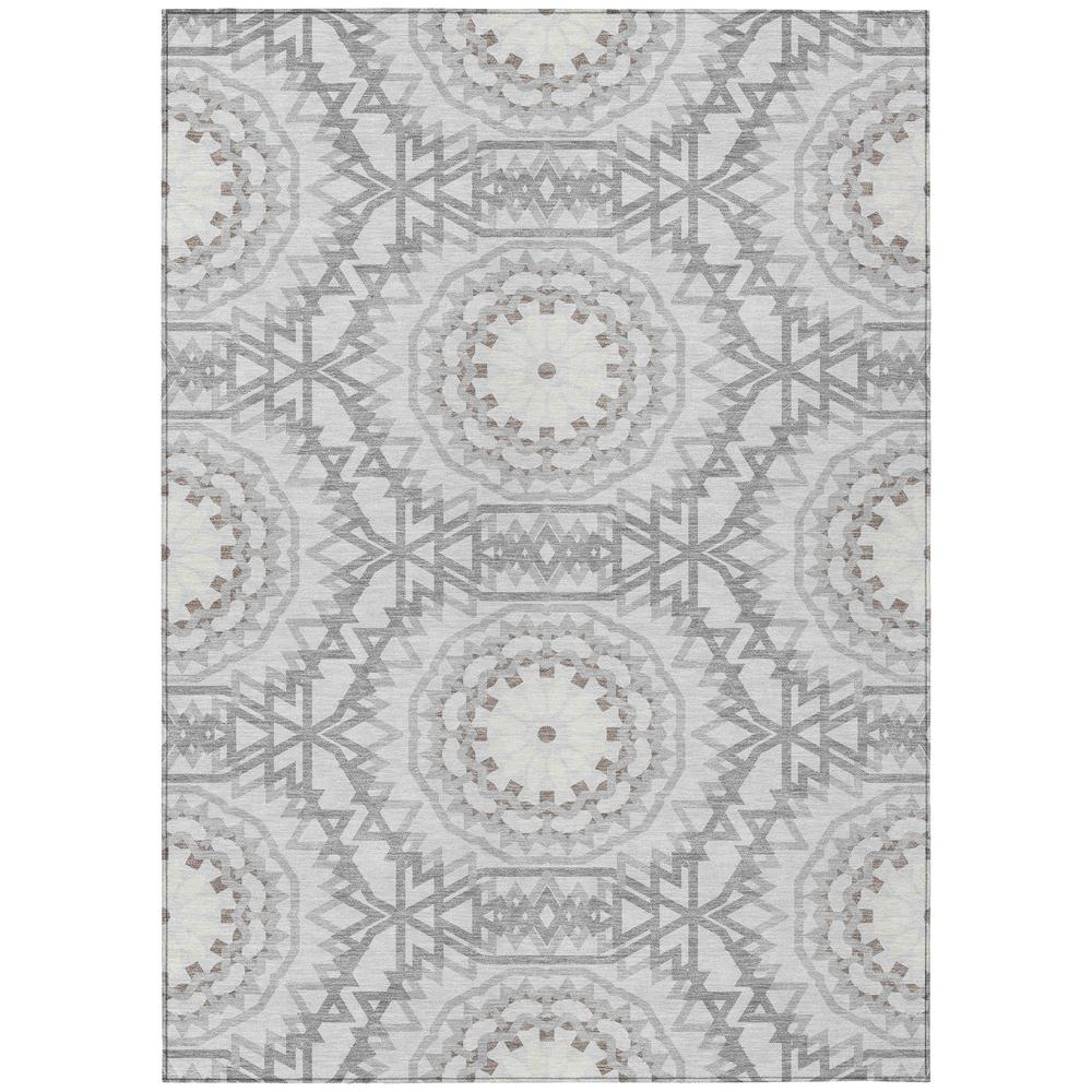 Gray Chantille ACN619 9x12 rug by Start2Finish with intricate pattern and plush texture, ideal for living room or bedroom decor.