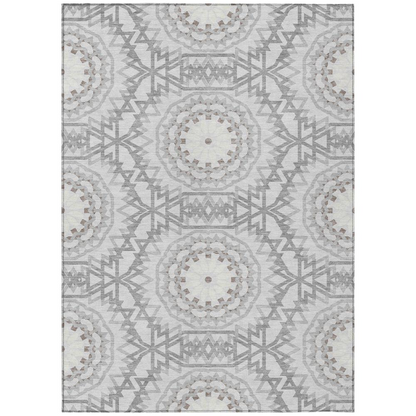 Gray Chantille ACN619 9x12 rug by Start2Finish with intricate pattern and plush texture, ideal for living room or bedroom decor.