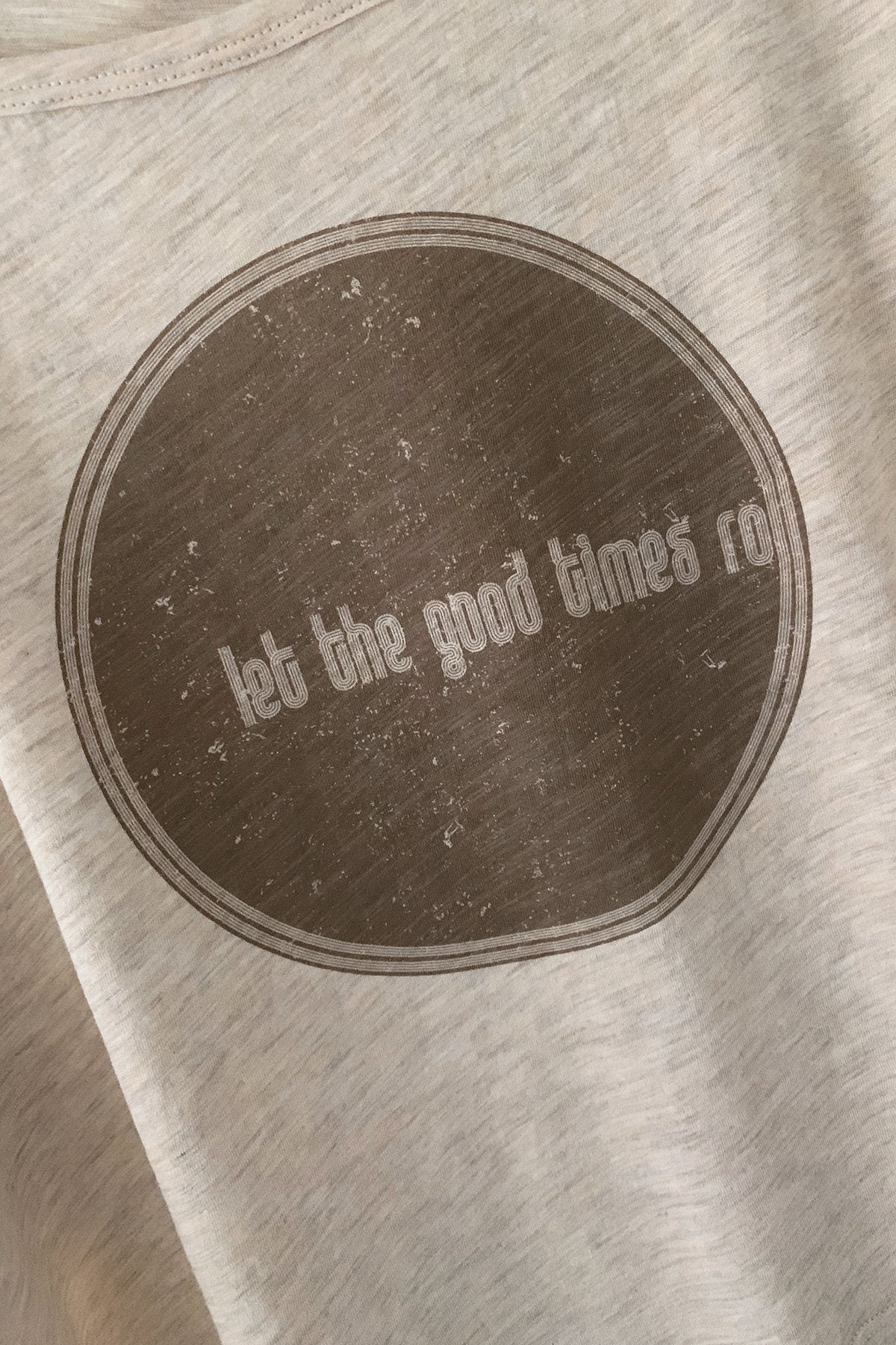 Organic Good Times T-shirt for women by Gold Felix, featuring casual cotton fabric and stylish fit.