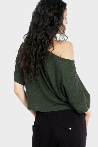 Gold Felix Lumi Organic Crop Top, stylish women&