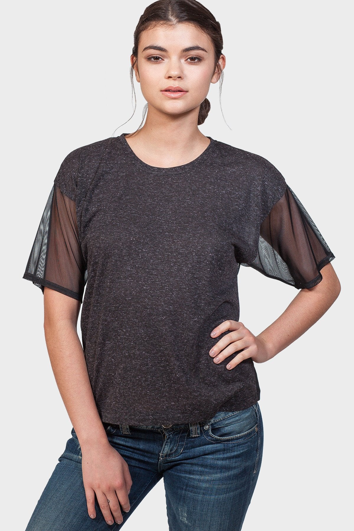 Gold Felix sexy back top, stylish blouse with open back design, perfect for trendy tops and blouses.