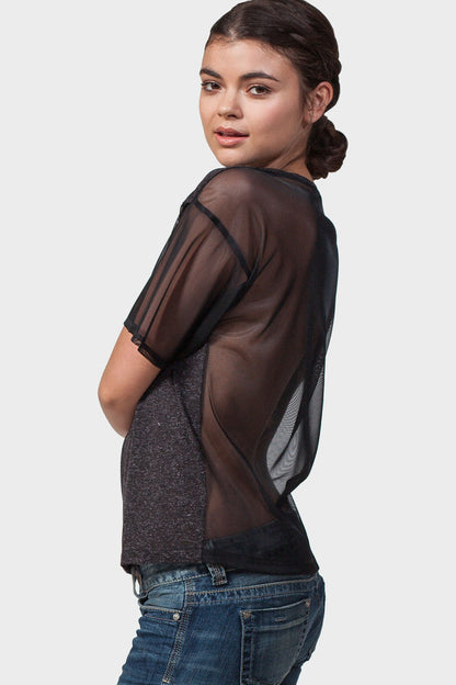 Gold Felix sexy back top, stylish blouse with a revealing back design, perfect for trendy tops and blouses.