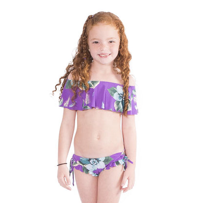 Bright green and purple kid&