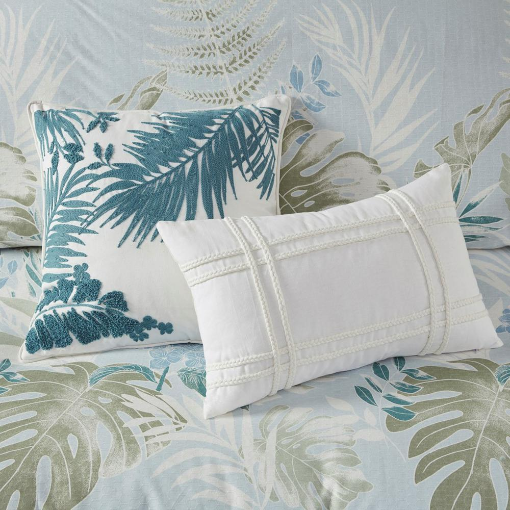 Start2Finish 5-piece cotton duvet cover set with matching throw pillow, featuring a soft, breathable fabric for comfortable bedding.