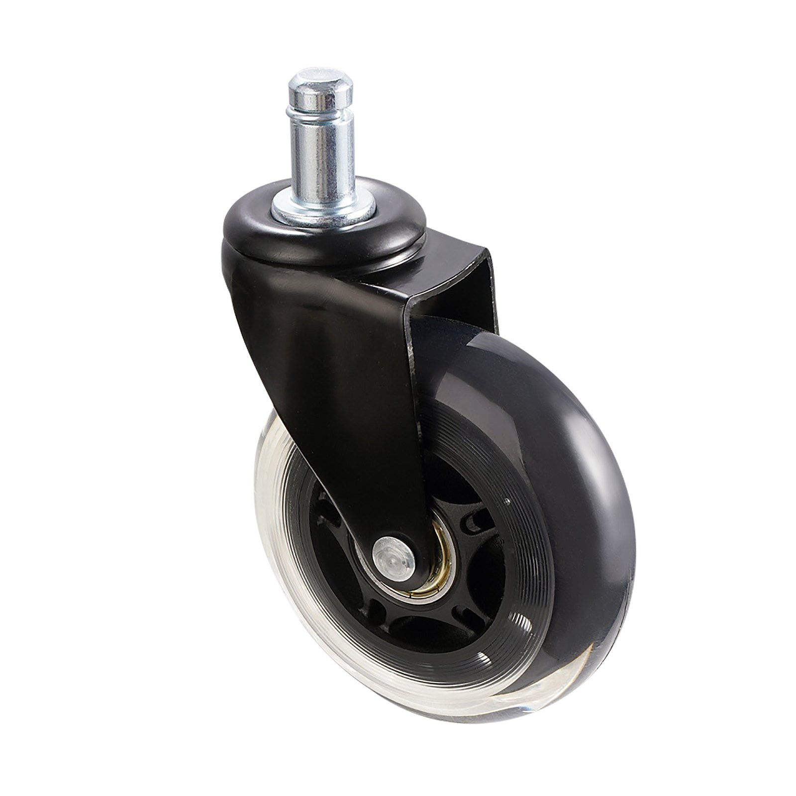 Start2Finish VEVOR office chair wheels set of 5 with 3-inch casters suitable for hardwood floors and carpets.