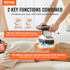 Start2Finish VEVOR Chiropractic Massager handheld device with adjustable speed for back, neck, and shoulder muscle relief.